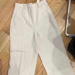 Zara Women's Cream Trousers